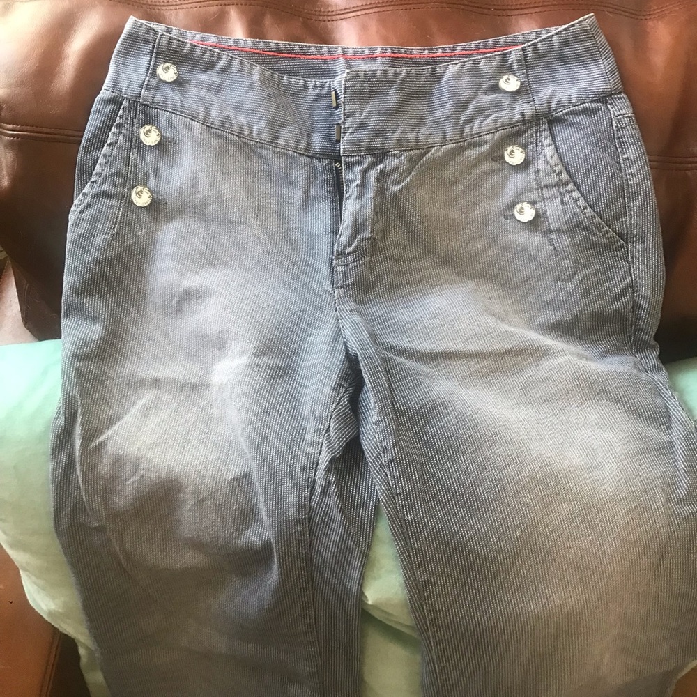 💙DKNY wise leg sailor jeans!